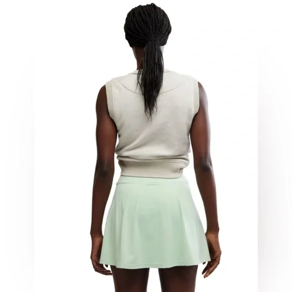 NWOT FP Movement Never Better Volleyball skirt size medium pistachio casual yoga - Picture 3 of 8